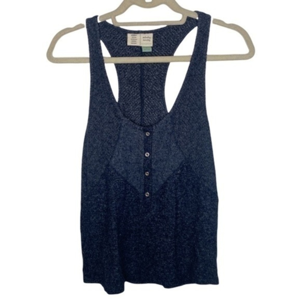 Anthropologie Saturday Sunday Blue Tank Top Size Small